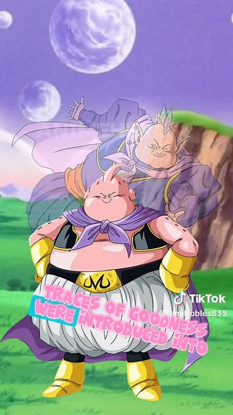 #CapCut majin Buu as a good buu #anime #everyone #highlights #dragonball