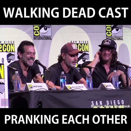 The Walking Dead cast pranking each other 😂 | Inside Gaming