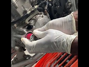 TRX450 Oil Change / Oil Filter Change