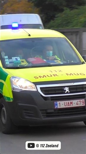 [SMUR de Réserve] DIR MED CHU Saint-Pierre #Bruxelles en #urgence ! 🇧🇪🚨 #MUG #Shorts