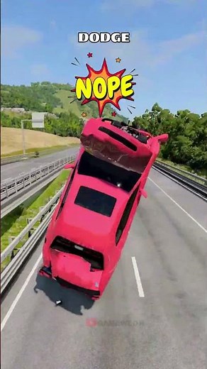 Tiny Cars vs HUGE Speed Bump 😂 | BeamNG.drive Shorts
