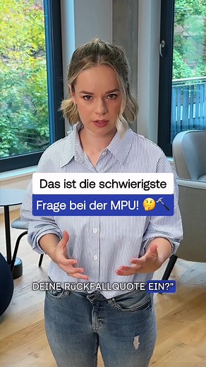 Tipps zur MPU: Vermeide die Antwort