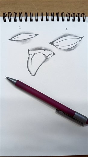 Anime mouth tutorial! ✨part-2 #tutorial #howtodraw #sketch #art #drawing