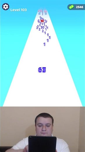 Number Merge Run: Merge Master ❗Level 103❗#games #iPad