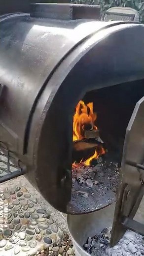 The Loaded Wichita by Yoder Smokers, loves smaller splits #shorts