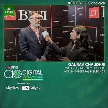 Agile Insurance, Clean Data & AI at Scale | Gaurav Chaudhri | ET BFSI CIO Conclave 2026