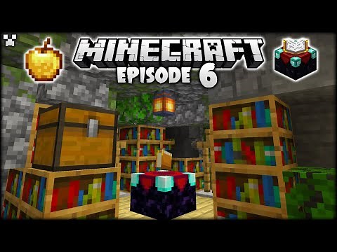 Beautiful Enchanting Setup! | Minecraft Survival Ep.6