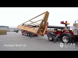 The Benefits of a Trailer Designed for Hauling Trusses - Titan Truss Trailers