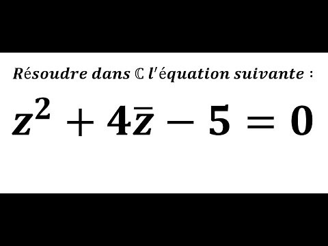 Les nombres complexes : résoudre une équation dans C