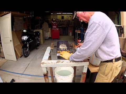 First shot at dripping lead shot