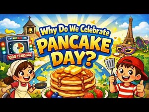 Pancake day l Shove Tuesday l Fun & Easy Explanation for Kids l History for Kids