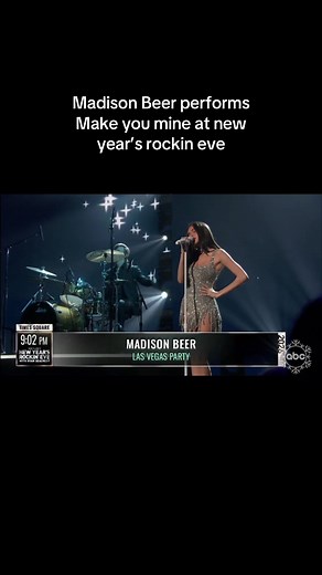 Madison Beer Shines in New Year's Concert Performance