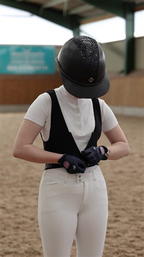 Start the season smart. The Shadow Back Protector fits neatly under competition jackets, offering subtle, confidence-boosting protection, you barely notice until you need it. Ideal for dressage tests and show jumping rounds, when fresh horses bring that unmistakable early-season energy ✨ @Charles Owen Paid Partnership