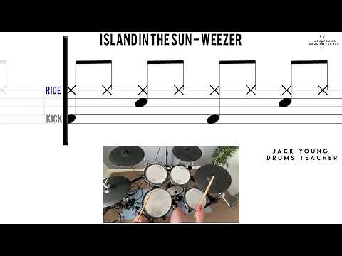 How to Play 🥁 Island In The Sun Weezer