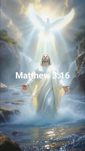 Matthew 3:16 – The Spirit Descends Like a Dove