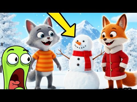 Two Funny Friends | Kids Winter Cartoon Story | Part 1