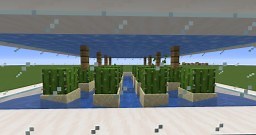 automatic Cactus Farm   Tutorial Minecraft Map