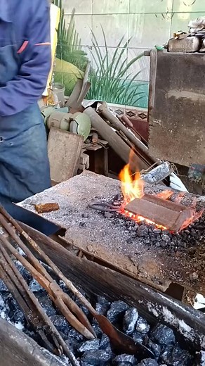 Blacksmith Forging Magic in the Workshop 🔨🔥 | old metal
