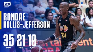 123K views · 1.9K reactions | IBA KA TALAGA, RHJ 﫡 Rondae Hollis-Jefferson's triple-double outing led the TNT Tropang Giga to a big win over the San Miguel Beermen! Watch the Honda PBA Season 49 Commissioner’s Cup on PBA Rush! Available on Cignal TV CH 260 HD and CH 90 SD. Also available for FREE on Cignal Play. #PBASeason49 #PBAAngatAngLaban | PBA Rush | Facebook
