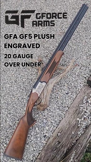Introducing The GForce Arms GF5 Plush Engraved 20ga Over Under shotgun "Davidson’s Exclusive"