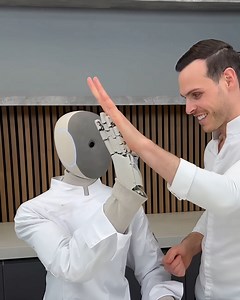 Chocolate vs robot! A dream collaboration come to life!