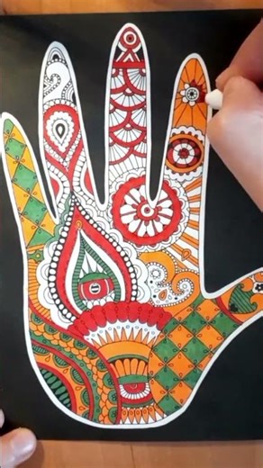 Colouring Mandala #colouring #colouringbook #colouringpages #mandala