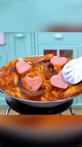 Mini Octopus Spicy Noodles | Cake Lovers