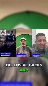 Thrown into Defense: Learning to Coach DBs on the Fly!