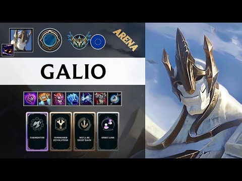 Galio Arena - EUW Challenger Patch 25.24