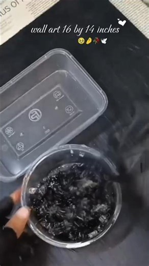 wall art making process part 1 ✨size 14 by 16 inches Dm for order💌✨ #shorts #viralvideo #resinart