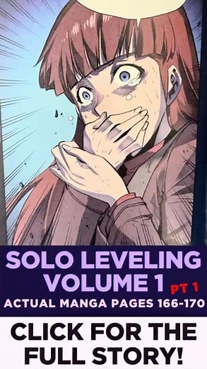 Solo Leveling Full Story Volume 1 Pages 166—170 Part 1 | Actual Manga Book Review & Reaction
