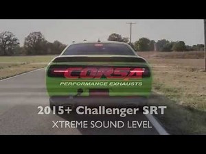 Hear The Powerful CORSA Performance 2015-2020 Dodge Challenger 6.4L Cat-Back Exhaust System