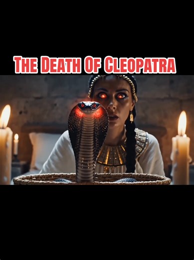 Ancient Egypt | The Death Of Cleopatra #foryou #ancienthistory #ancientegypt #egyptunseen #EgyptianGods