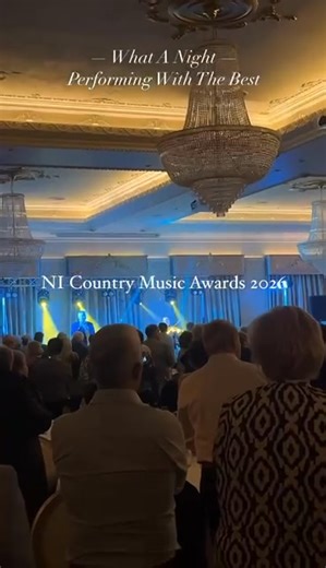 Aidan Quinn closing the show at the 2026 NICMA'S with one of his mum's (Philomena Begley) and Ireland’s Queen of Country hits 'Blanket on the Ground' Thanks Gareth Jones for the video 👏 | Northern Ireland Country Music Awards 2026 Voted by the Public