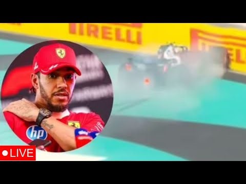 F1 LIVE: Lewis Hamilton crash causes red flag as two drivers get FIA fines