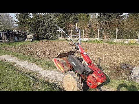 Comment nous préparons le potager avec le motoculteur chaque année