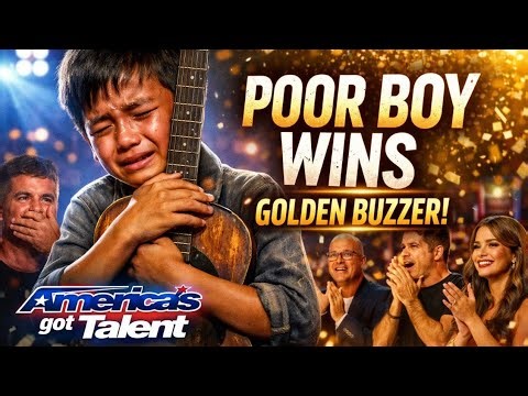Poor Filipino Boy Breaks Hearts on AGT | Emotional Golden Buzzer Performance