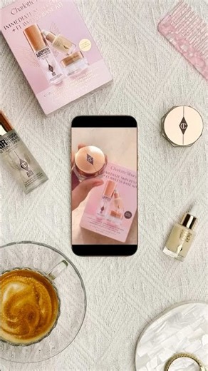 POV: You've Been Thinking About Trying Charlotte Tilbury Skincare💙 #charlottetilbury #skincare #pov