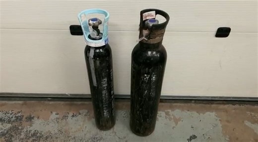 What liquid CO2 Cylinder (Tank) to use.