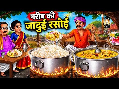 गरीब आदमी की जादुई रसोई | Moral Story Hindi /#moralstory 