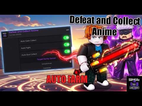 [NEW] Defeat and Collect Anime Script | AUTO FIGHT, AUTO FARM, AUTO COLLECT