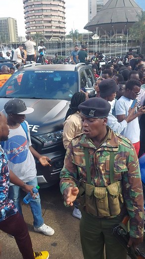Guy Driving Subaru with Dogs | One Life Rally 2023 in Nairobi