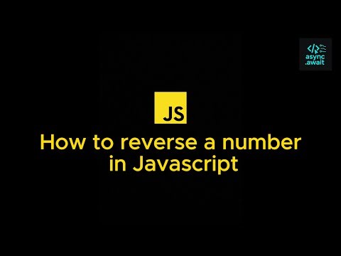 How to Reverse a Number in JavaScript (Easy Trick)