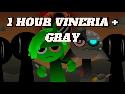 Sprunki Vineria And Gray Anti-shifted Phase 4 Sound 1 hour Horror Mod Full Video