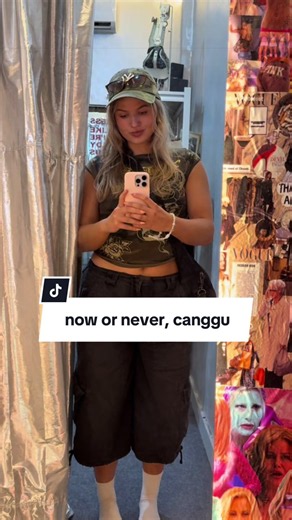 Thrifting at Now or Never Canggu: Bali Thrift Shop Guide