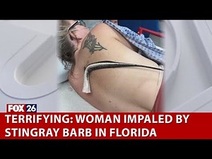 TERRIFYING: Woman impaled by stingray barb in Florida
