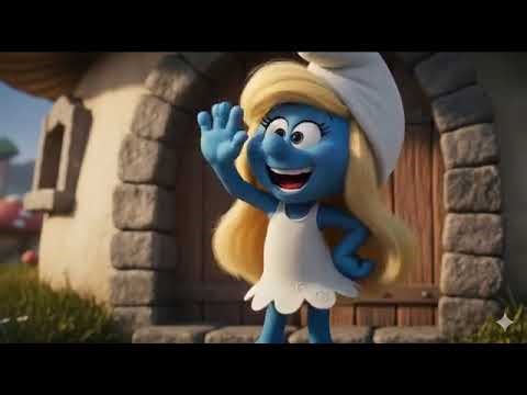 Hanna Barbera's "The Smurfs," set in the 1980s, takes place in 2025.