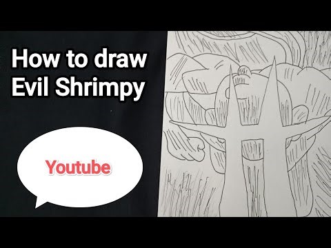 How to draw "Evil Shrimpy"|‪@Shrimpy‬