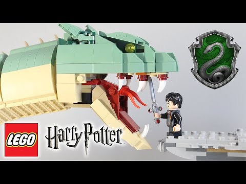 Custom LEGO Harry Potter Minifigure Scale Basilisk Build Review