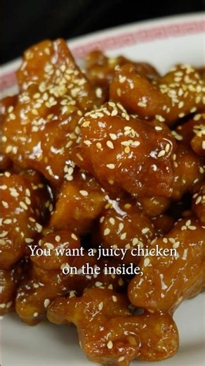 Double Fry for the Best Sesame Chicken